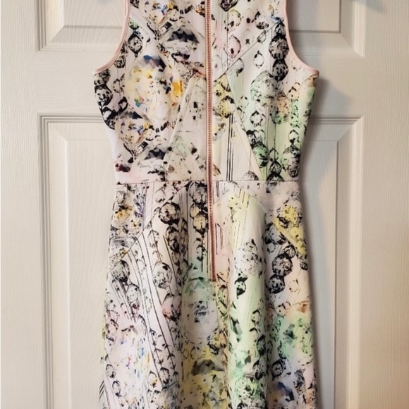 Droplets' Crystal Neoprene Skater Dress -Ted Baker - Picture 10 of 11